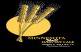 Minnesota Fall Harvest  Sale Catalog 2014