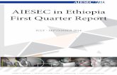 AIESEC in Ethiopia Quarter 1 Report