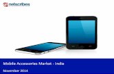 Market Research Report : Mobile accessories market in india 2014 - Sample