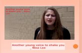 Another young voice to shake you _ Nina Lee Nina lee try to break me (official video)