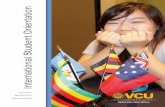 VCU International Student Orientation 2014/15