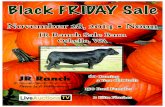 JR Ranch - 2014 Black Friday Sale