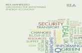 REA Manifesto: Growing the Renewable Energy Economy