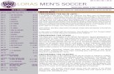 Men's Soccer Game Notes • 11/12/2014