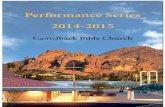 2014-2015 Performance Series at Camelback Bible Church