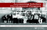 Accounting Scholars Development Program 2014