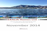 Eralia Homes List (November 2014)
