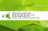 Biology Students Summit 2014 Primer
