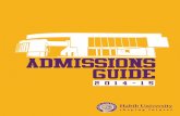 Admissions Guide 2014/2015