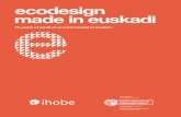 Ecodesign made in euskadi. 15 years of product environmental innovation