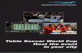 ITSF Table Soccer World Cup Host City Invite