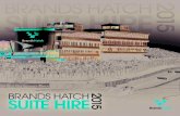 2015 Brands Hatch Suite Hire
