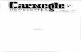 August 15, 2001, carnegie newsletter