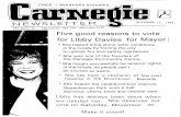 November 15, 1993, carnegie newsletter