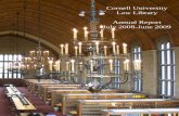 Cornell Law Library Annual Report 2008-2009