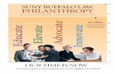 SUNY Buffalo Law Philanthropy - 2014