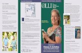 OLLI's Transitions in Retirement brochure- Spring 2015