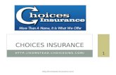 Choices Insurance