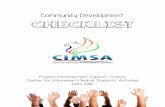 Community Development Checklist