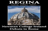 Regina magazine newman college ireland debuts in rome