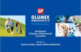 Glumex pharmaceuticals manufacturer india ppt presentation