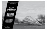The Paw Print Volume IV, Issue 1