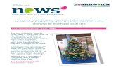 Healthwatch North Lincolnshire December 2014 Newsletter