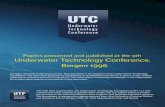 Underwater technology conference 1996 complete proceedings