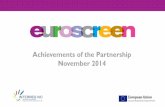 Euroscreen Highlights and Achievements