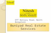 Sumptuous Villas in Nitesh Napa Valley Bangalore