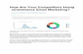 How Are Your Competitors Using eCommerce Email Marketing?