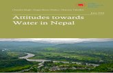 Attitudes Towards Water in Nepal