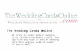 Amazing and Beautiful Designer Indian Wedding Cards