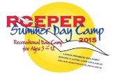 Roeper Summer Day Camp Brochure 2015