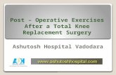 Which Exercise is the Best after total Knee Replacement?