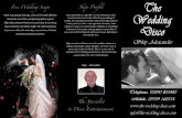 Dj Skip Alexander & The Wedding Disco Brochure.