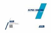 2015  Alpha lighting LED down light