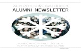 Alumni Newsletter - January 2015