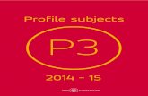 Profile subjects P3 2014-15 - Ranum Efterskole College