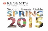 Student Events Guide: Spring 2015
