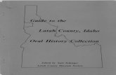 Guide to the Latah County, Idaho Oral History Collection