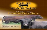 Ole Farms Family Day Sale 2015