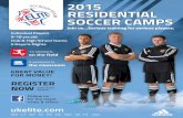 UK Elite Soccer  2015 Residential Brochure