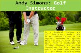 Andy Simons - Golf Instructor