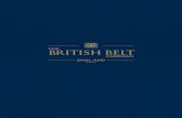 The British Belt Company Spring/Summer Catalogue 2015