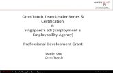 Subsidized Training for  the OmniTouch Team Leader Series