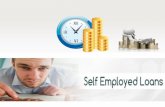 An ideal cash source for people self employed loans no credit check