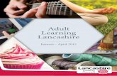 Adult Learning Lancashire 2015 Jan-Apr