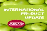 International product update jan