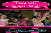 Themed party packages toronto